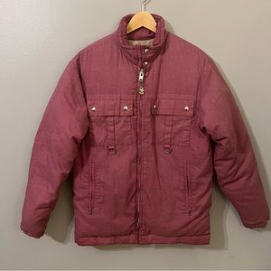 Vintage “Comfy” Prime Goose Down Pinkish Purple Coat
